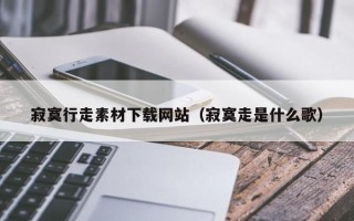 漳州寂寞行走素材下载网站（寂寞走是什么歌）